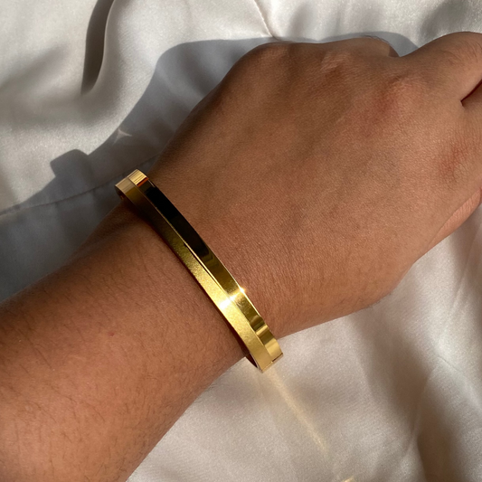 Starlace Gold Cuff Bracelet