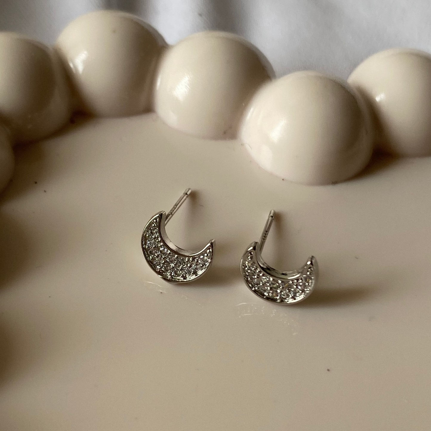 Half Moon Studs