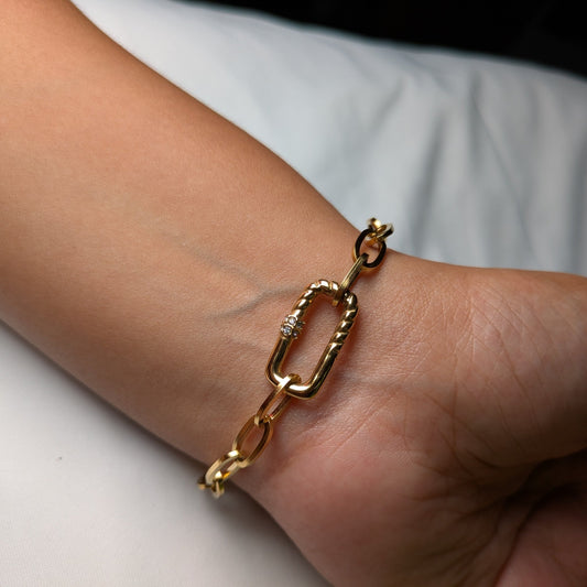 Bold Link Bracelet - minimae -