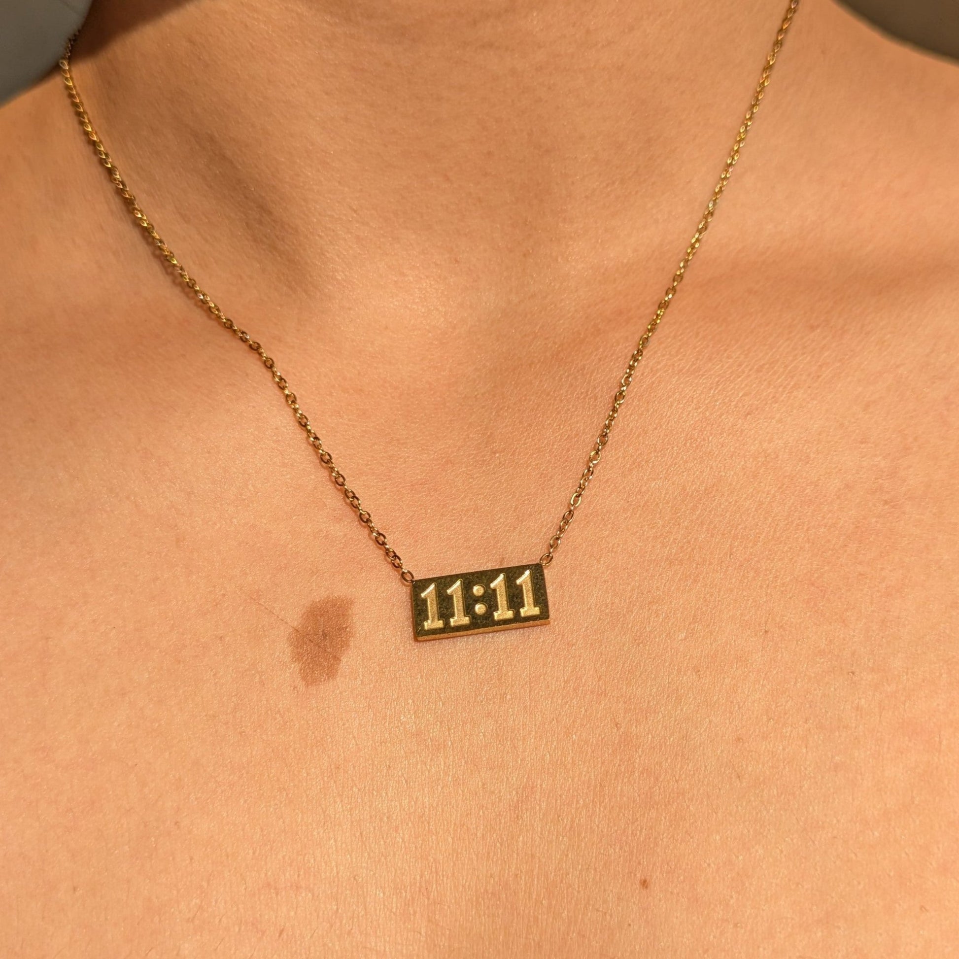 11:11 Anti - Tarnish Pendant - minimae - 