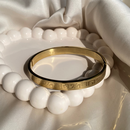 Sunbloom Gold Cuff Bracelet