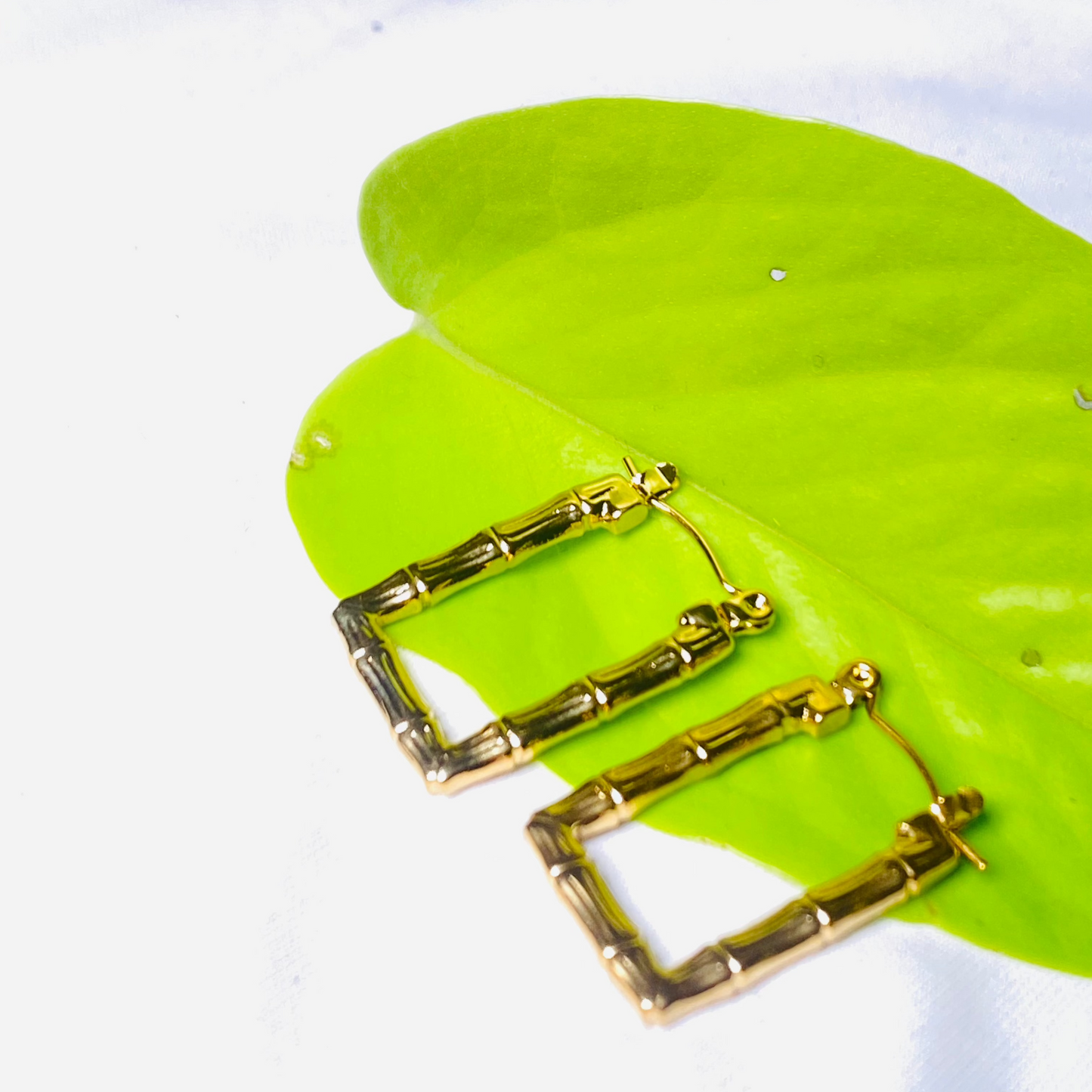 Statement Square Hoops