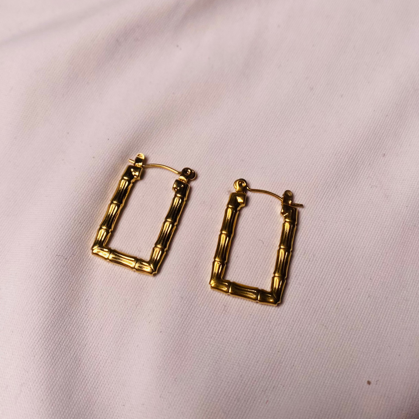 Statement Square Hoops