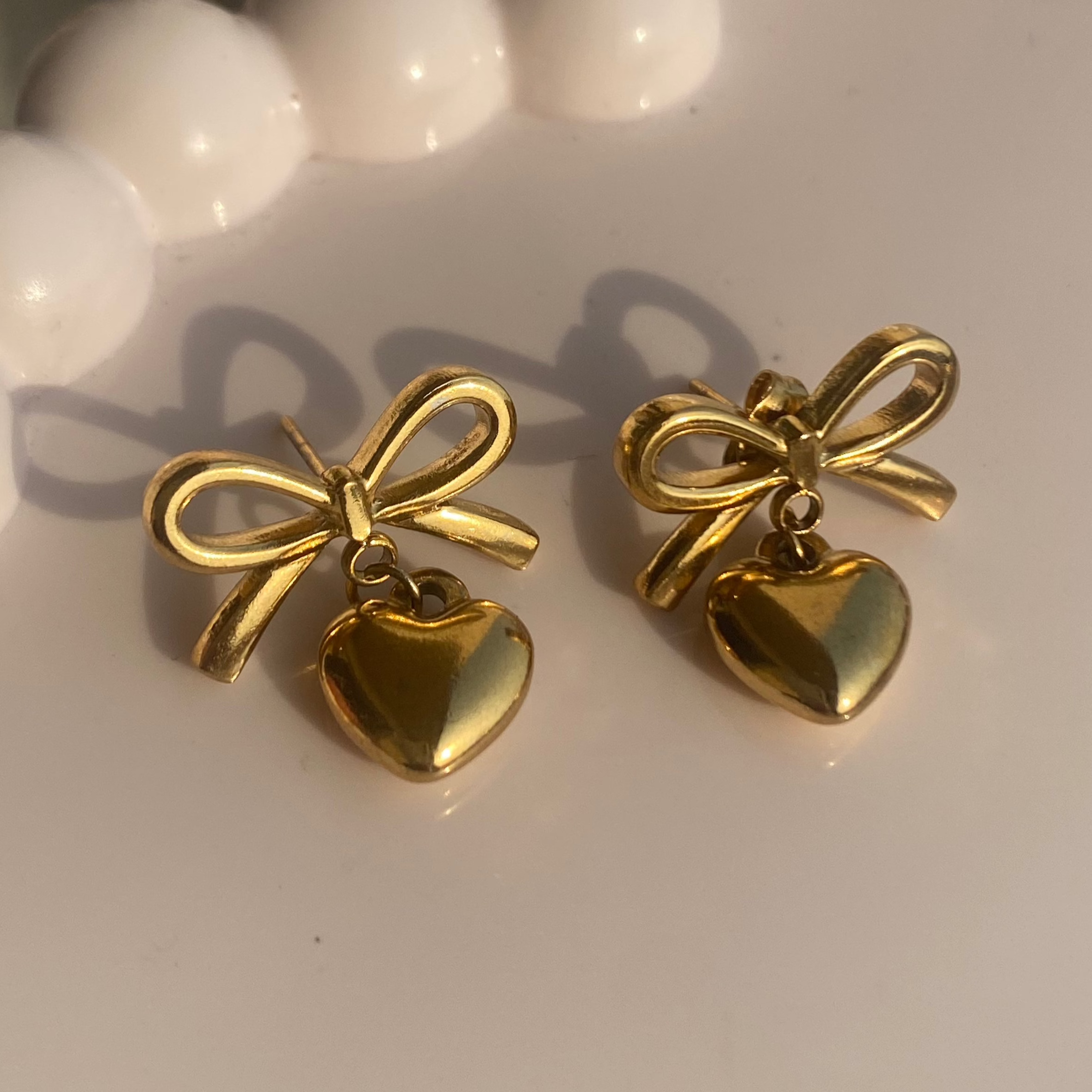 Forever Yours Bow earrings