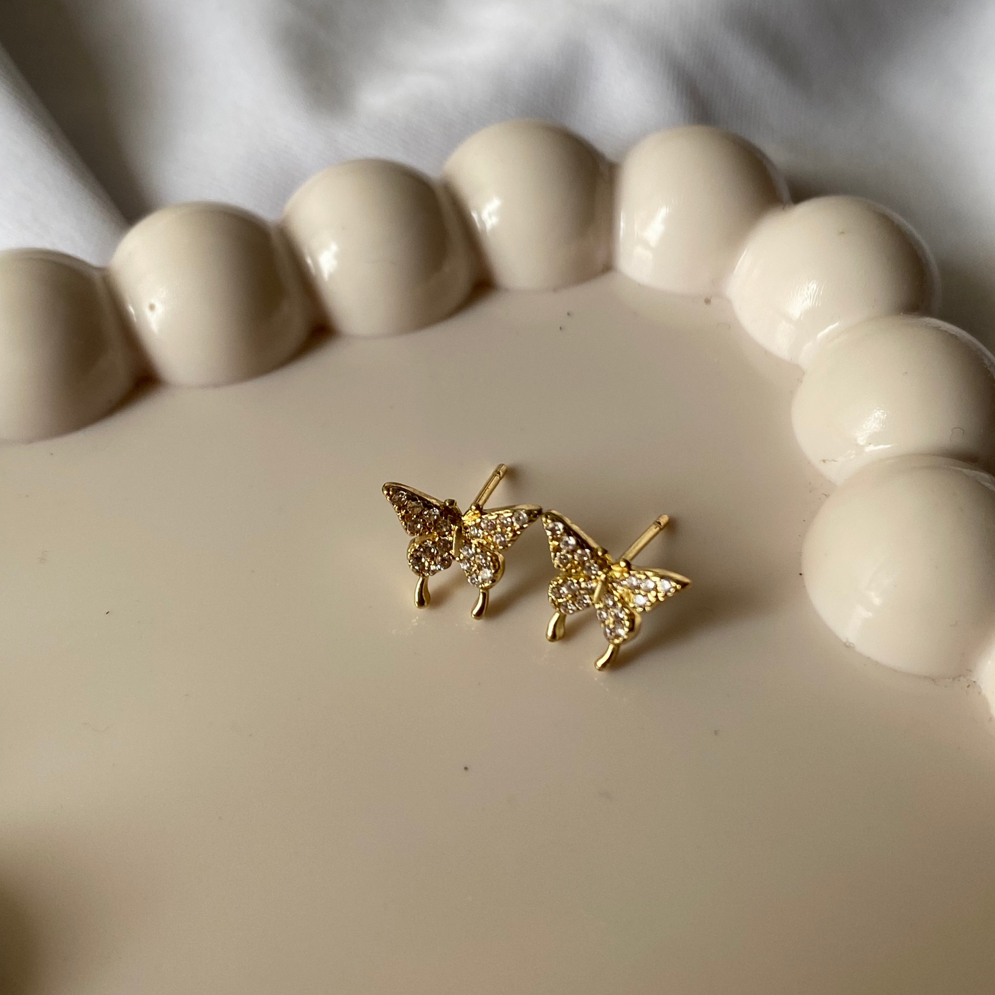 Butterfly Stud Earrings