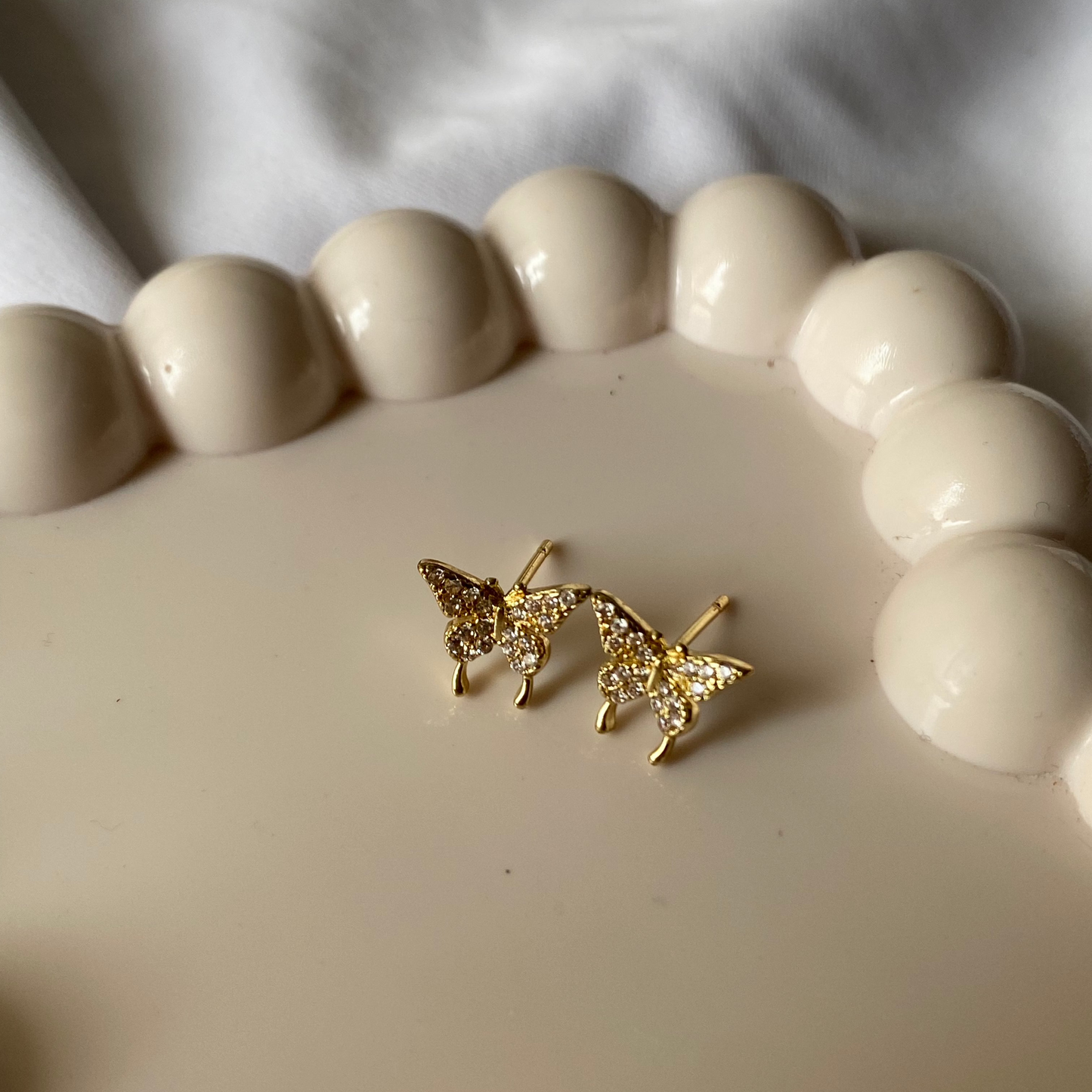 Butterfly Stud Earrings