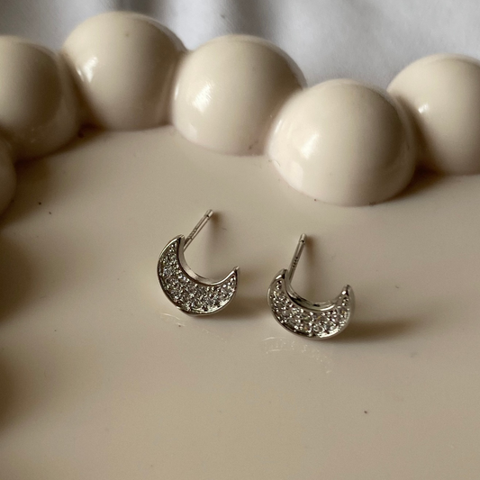 Half Moon Studs