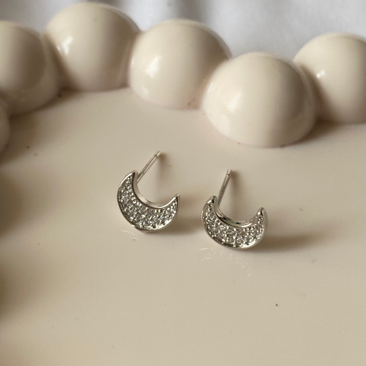 Half Moon Studs