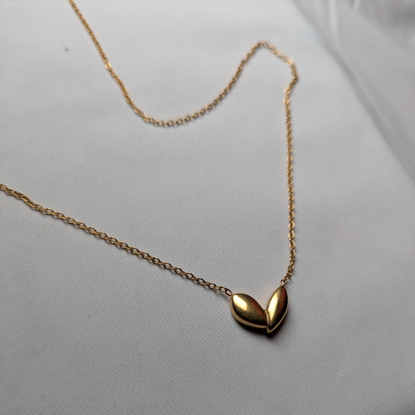 Asymmetrical heart Necklace - minimae - 