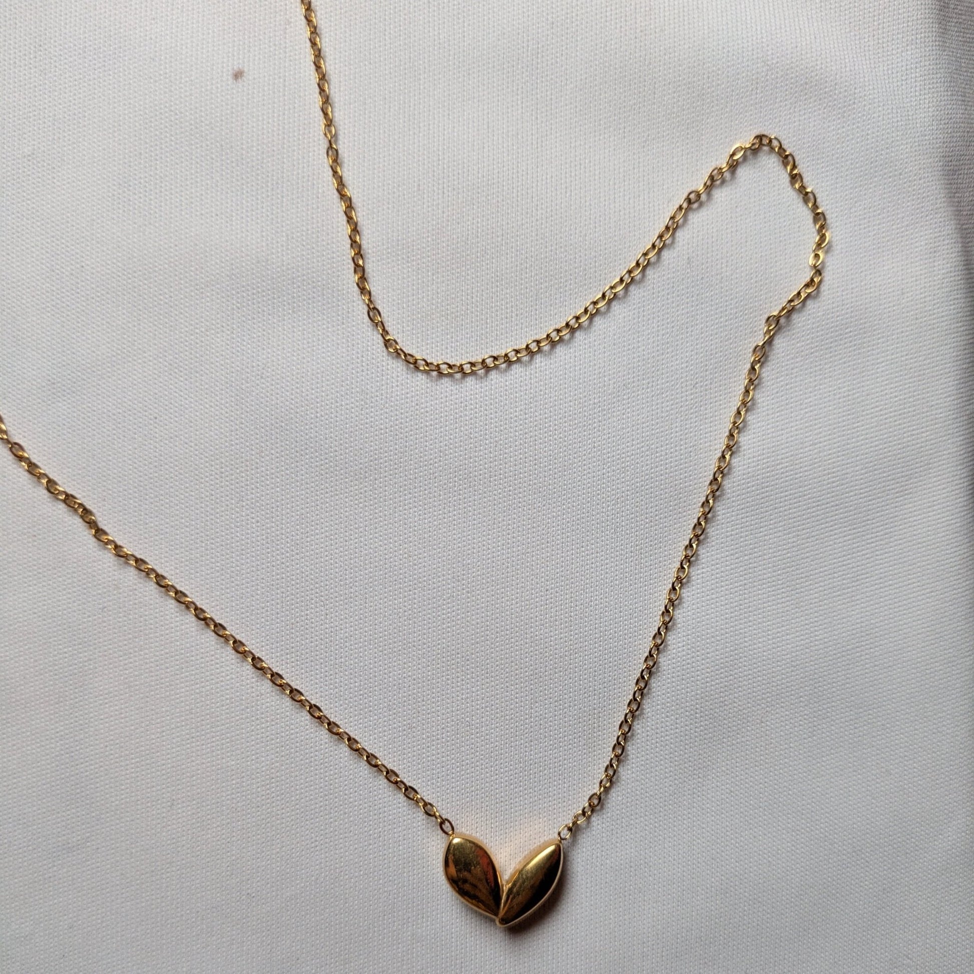 Asymmetrical heart Necklace - minimae - 