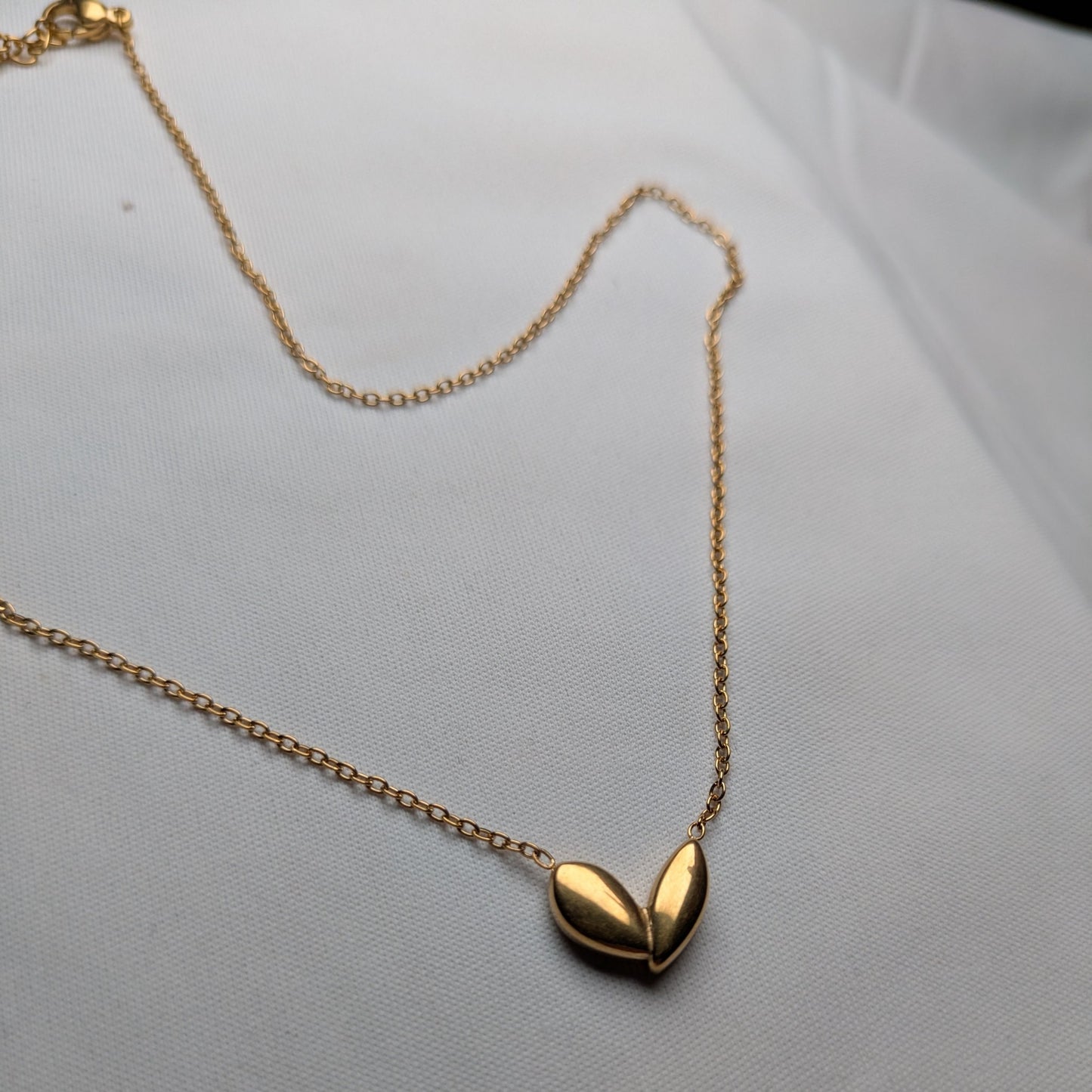 Asymmetrical heart Necklace - minimae - 