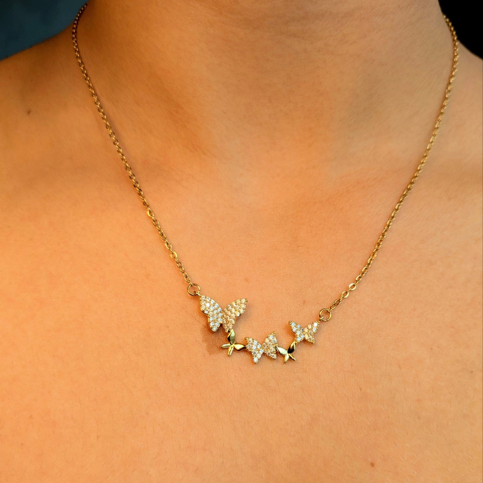 FaeWings Butterfly Necklace - minimae - 