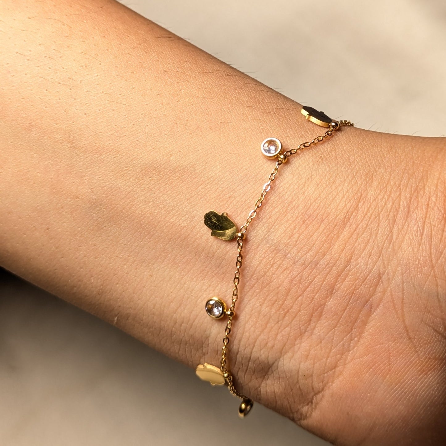 Hamsa Whisper Bracelet - minimae - 