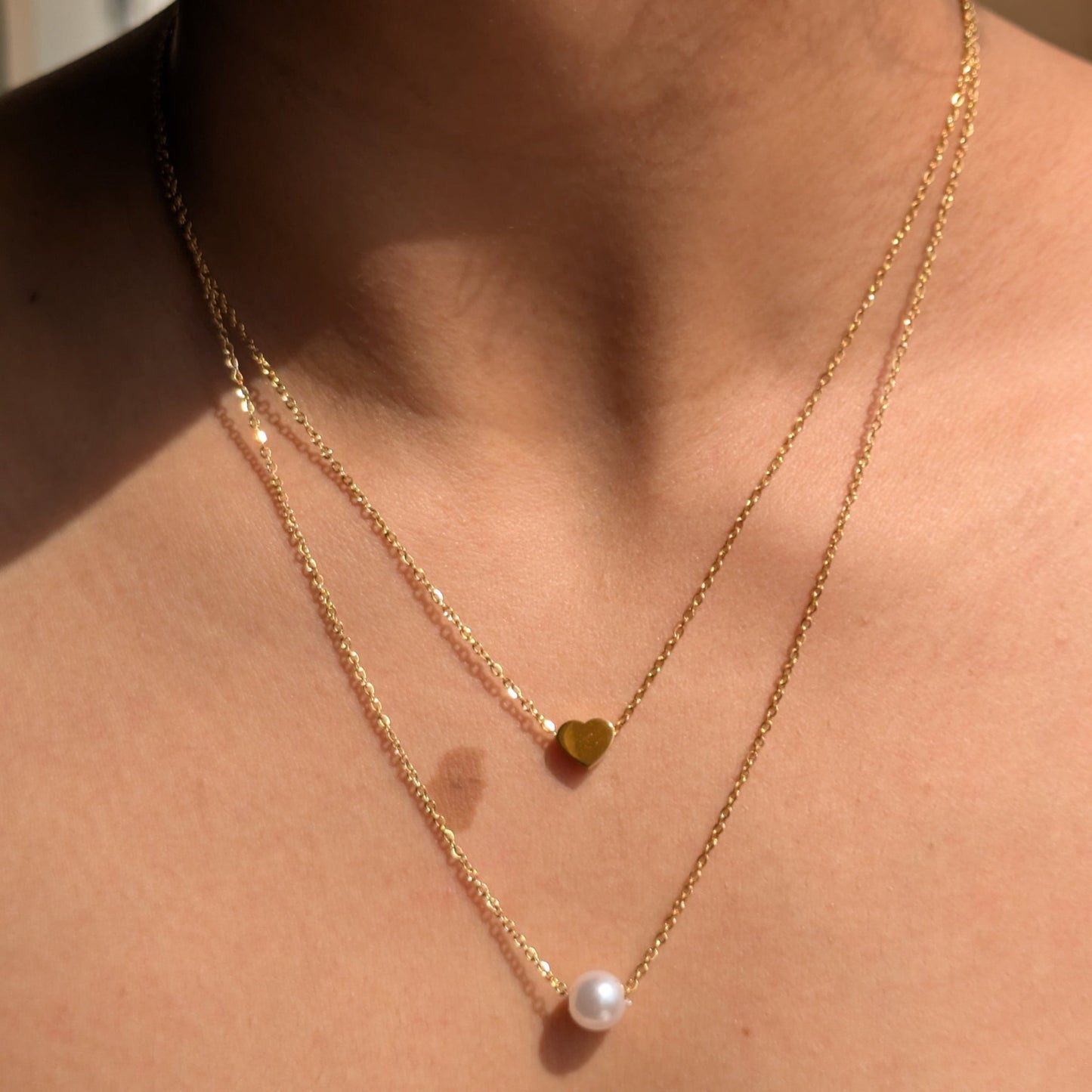 Heart of Pearl Necklace - minimae - 