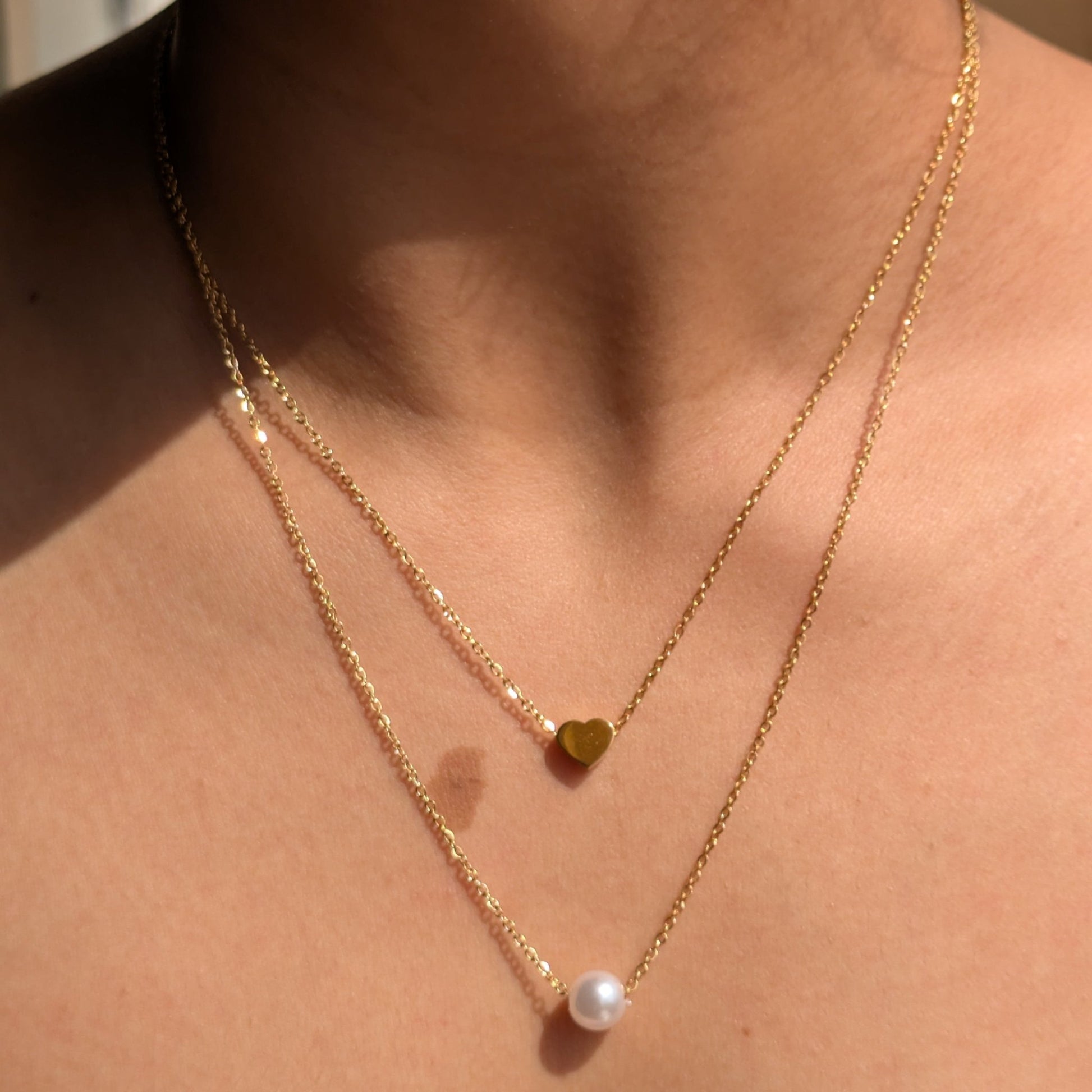 Heart of Pearl Necklace - minimae - 