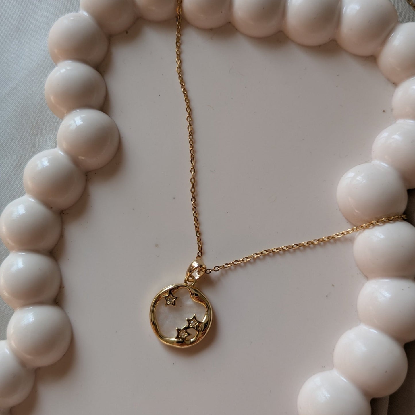 Orbit of Stars 18k Gold - Plated Necklace - minimae - necklace