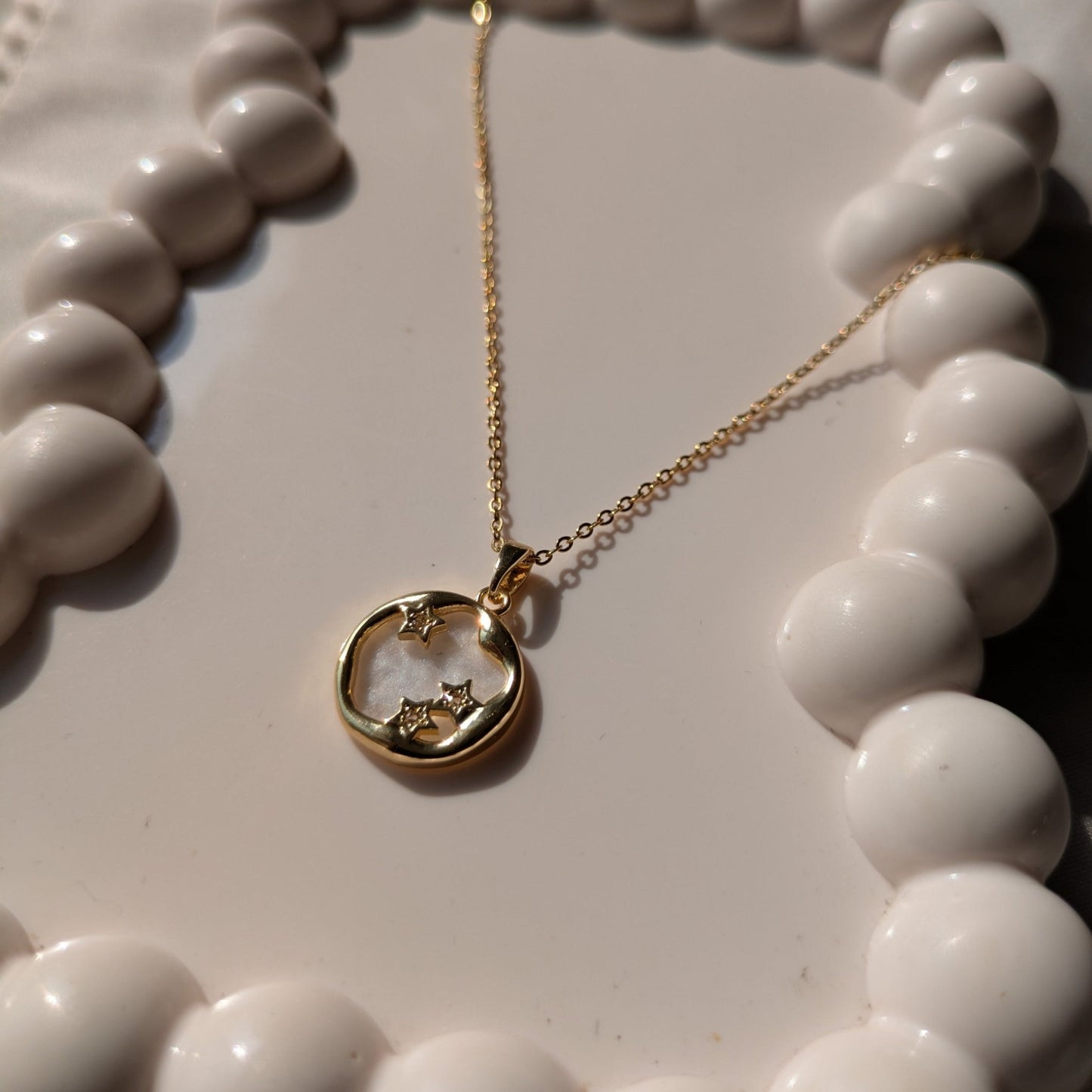 Orbit of Stars 18k Gold - Plated Necklace - minimae - necklace