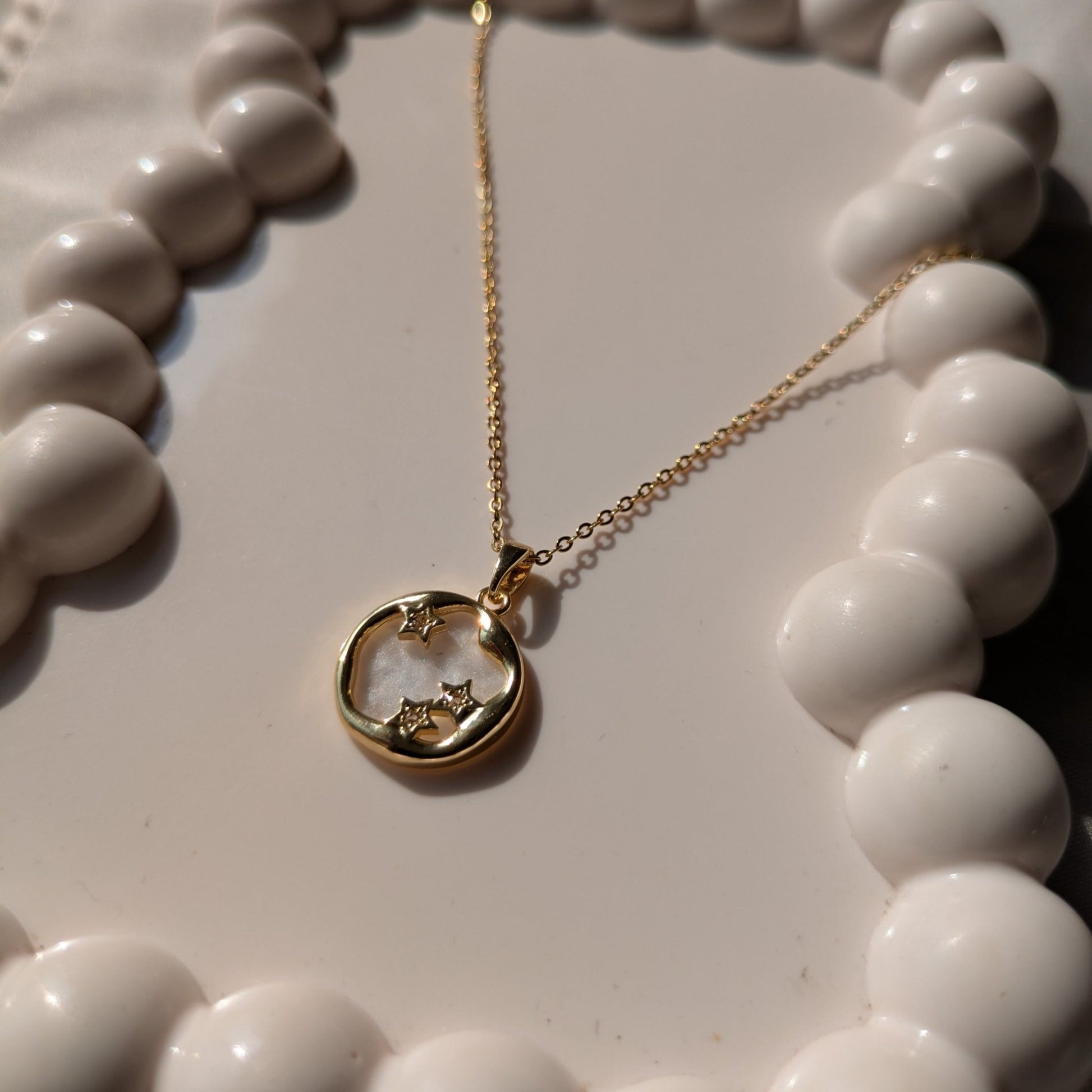 Orbit of Stars 18k Gold - Plated Necklace - minimae - necklace