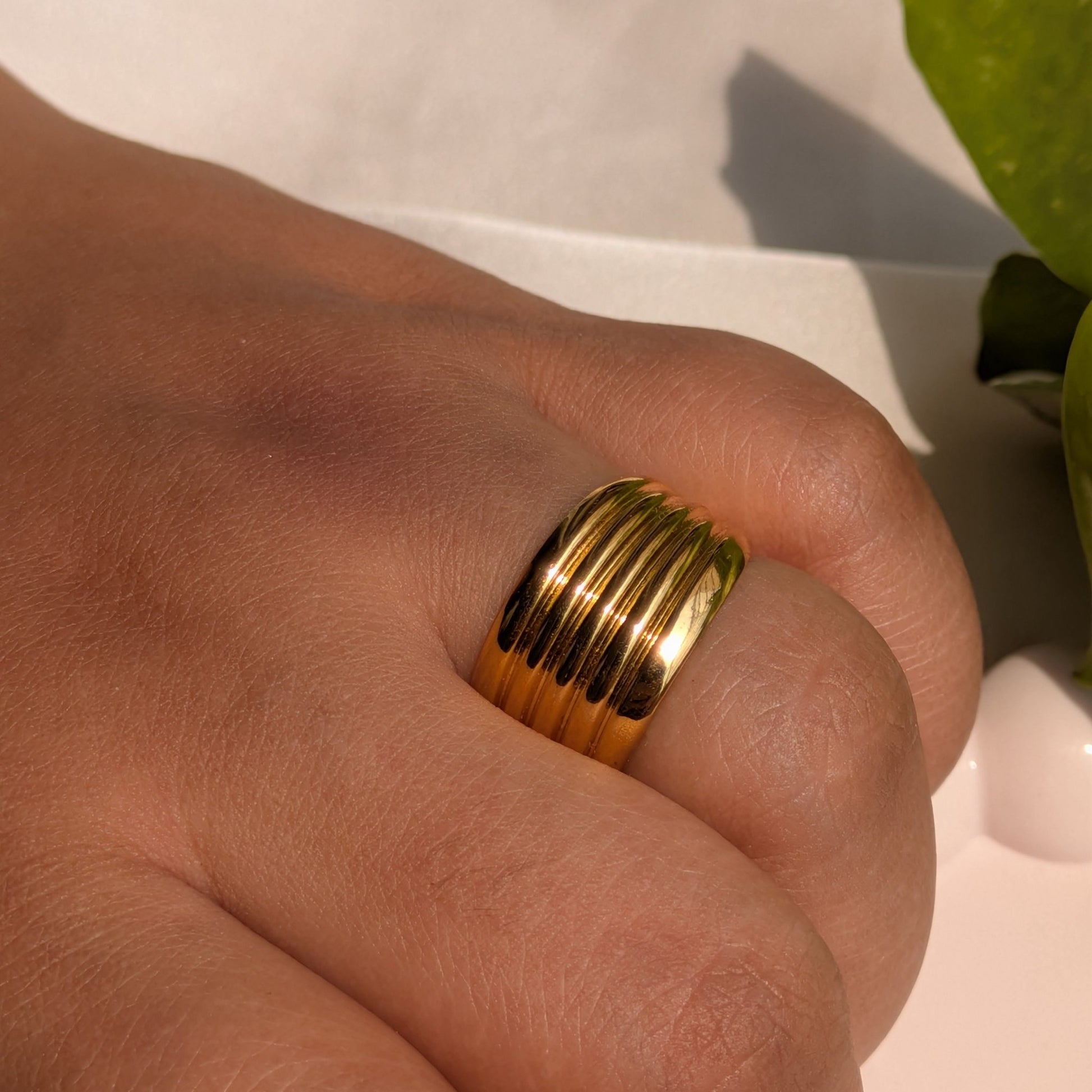 TwistShine Statement Adjustable Ring - minimae - Ring