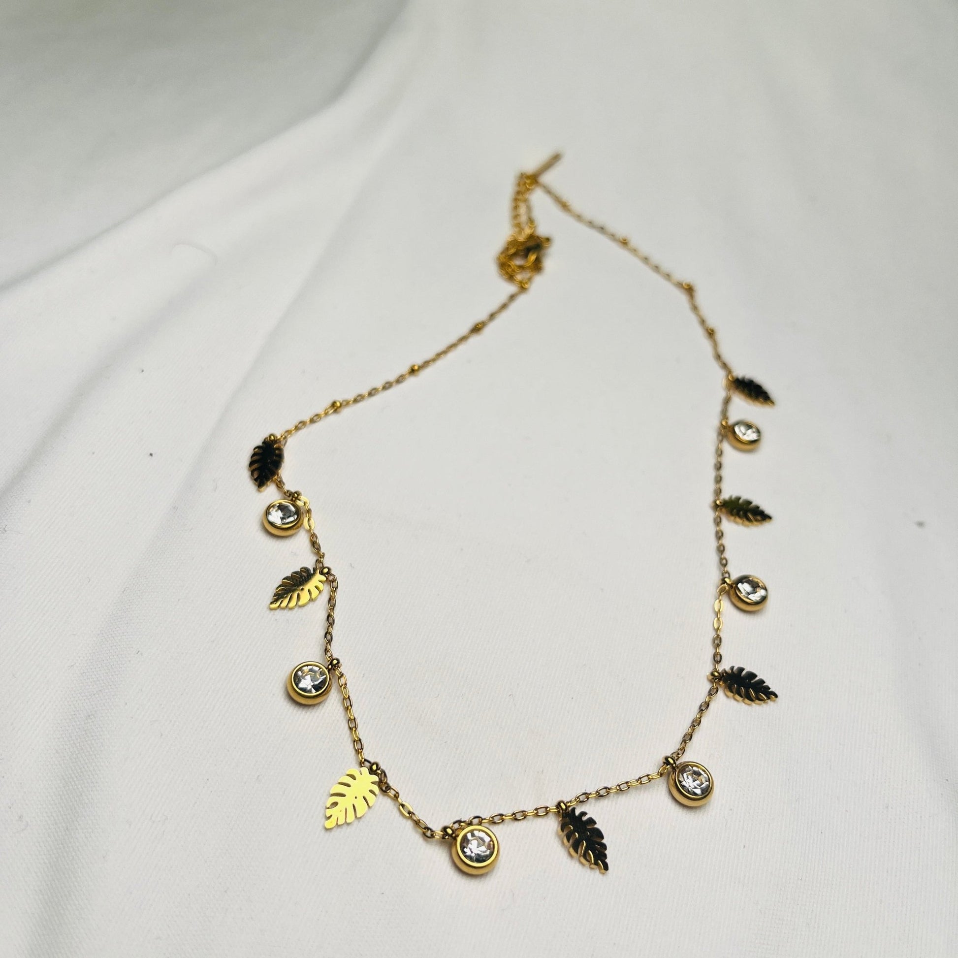Willow Leaf Necklace - minimae - 
